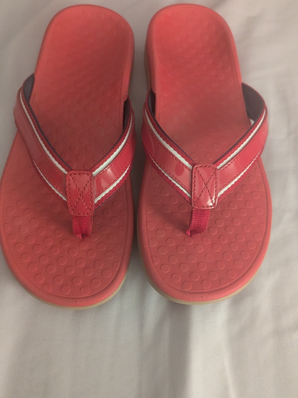 Red Women's Flip-Flop Sandals